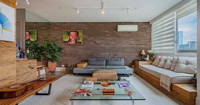 Apartamento com 2 dormitórios para alugar, 131 m² por R$ 20.799,90/mês - Itaim Bibi - São Paulo/SP
