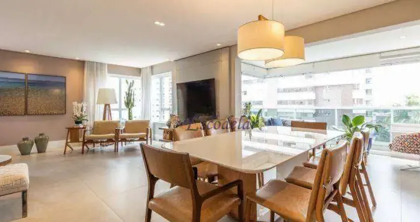 Apartamento com 3 dormitórios à venda, 165 m² por r$ 2.790.000,00 - brooklin - são paulo/sp