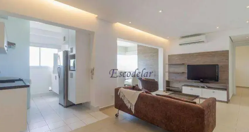 Apartamento com 1 dormitório para alugar, 66 m² por R$ 9.754,00/mês - Brooklin - São Paulo/SP