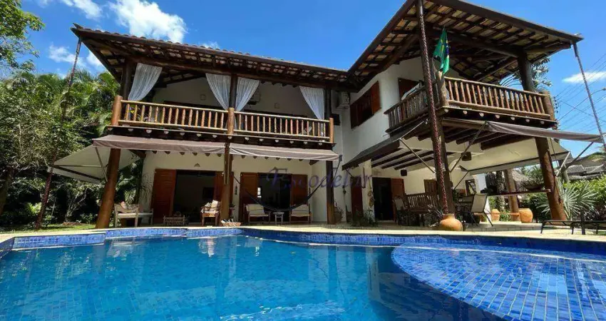 Casa com 4 quartos(4 suítes), praia, lazer, 322m²  - Costa do Sol - Bertioga/SP