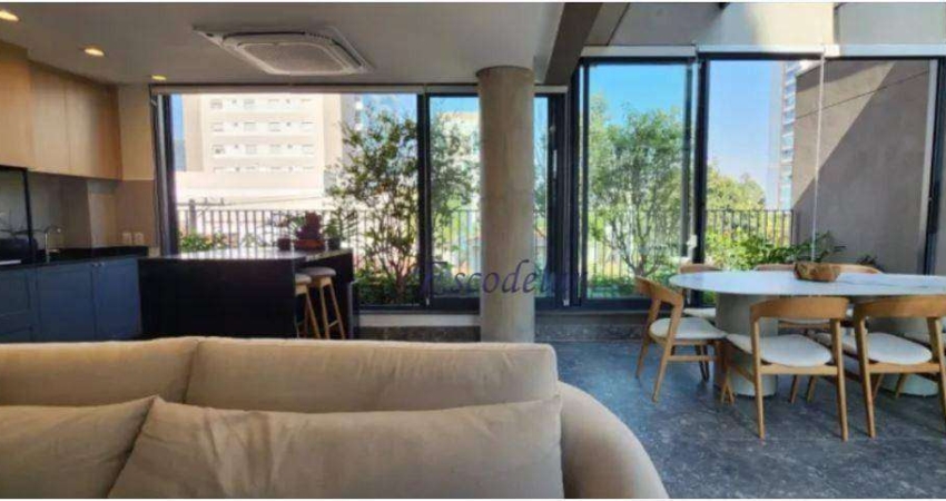 Apartamento com 2 dormitórios à venda, 150 m² por R$ 3.170.000,00 - Brooklin - São Paulo/SP