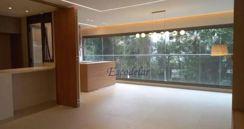 Apartamento garden com 3 dormitórios à venda, 152 m² por r$ 3.200.000,00 - campo belo - são paulo/sp