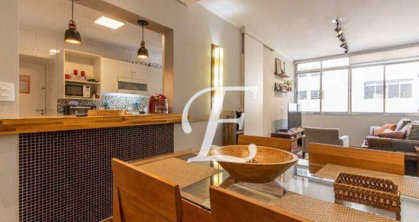 Apartamento com 2 dormitórios à venda, 72 m² por R$ 850.000,00 - Paraíso - São Paulo/SP