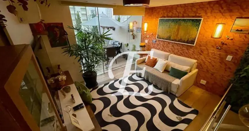 Cobertura com 2 dormitórios à venda, 100 m² por r$ 1.590.000,00 - campo belo - são paulo/sp