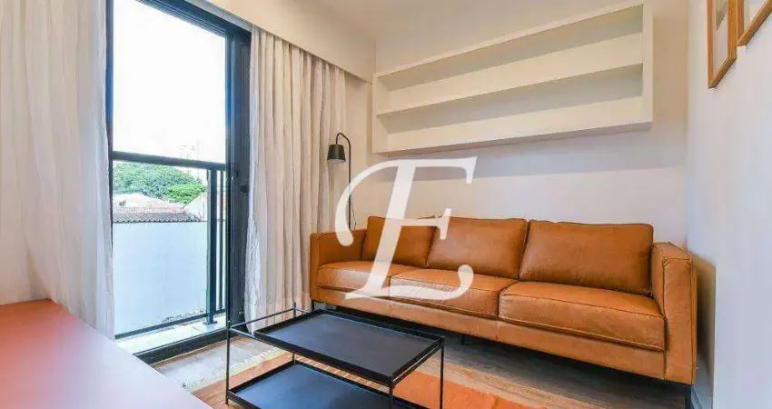 Apartamento com varanda 1 quarto, 1 vaga, alugar, 47 m² , mobiliado, com vaga- Vila Mariana - próximo Hosp. Dante Pazzanese próprio para PcD Visual