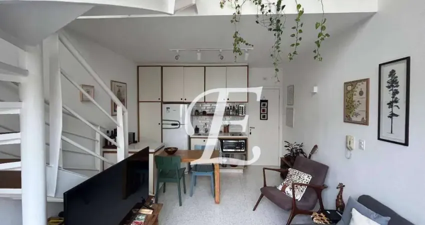 Apartamento com 1 dormitório para alugar, 50 m² por R$ 6.730,00/mês - Jardim Paulista - São Paulo/SP