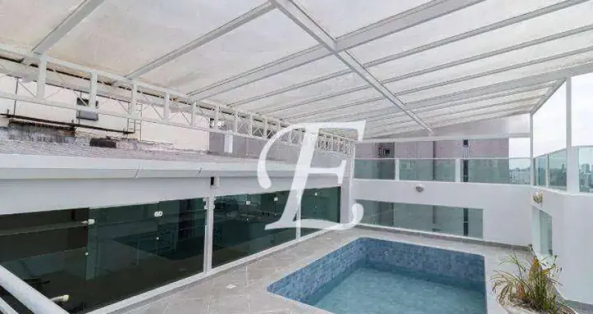 Cobertura com 3 dormitórios para alugar, 197 m² por r$ 16.400,00/mês - campo belo - são paulo/sp