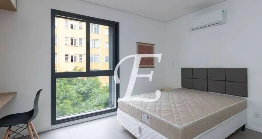 Apartamento com 1 quarto e 1 banheiro à venda, 27,66 m² por R$ 390.000 - Higienópolis - São Paulo/SP