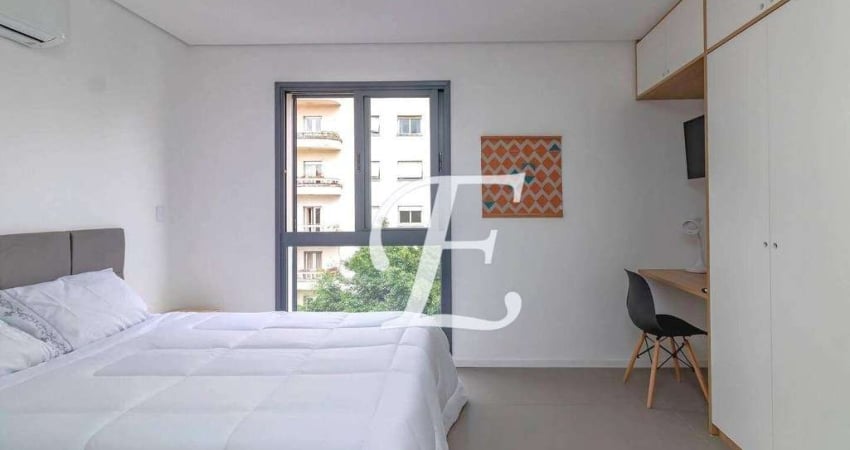 Studio com 1 dormitório à venda, 24 m² por R$ 370.000,00 - Higienópolis - São Paulo/SP
