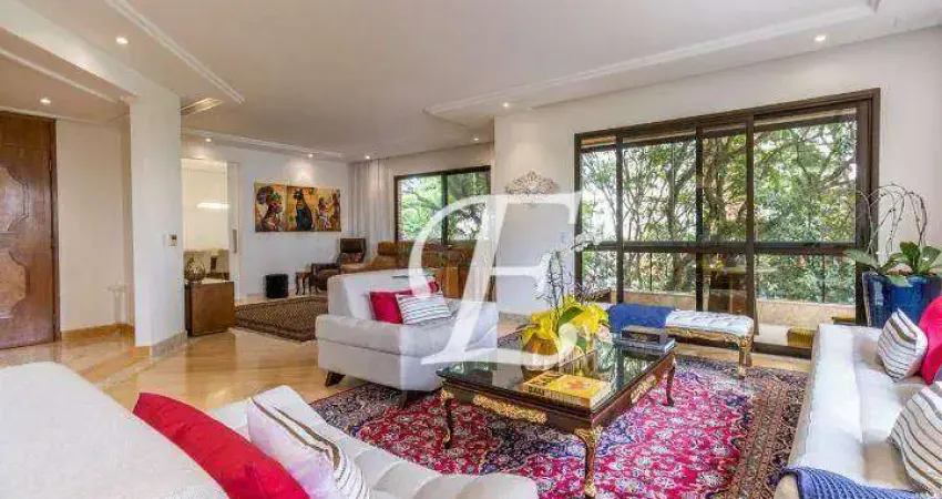 Apartamento com 4 dormitórios à venda, 275 m² por r$ 3.800.000,00 - campo belo - são paulo/sp