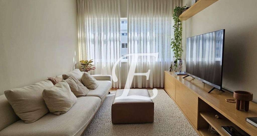 Apartamento com 2 dormitórios à venda, 108 m² por R$ 1.250.000,00 - Jardins - São Paulo/SP