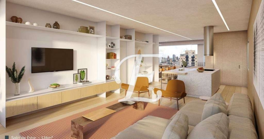Apartamento com 3 dormitórios à venda, 126 m² por R$ 3.090.500,00 - Pinheiros - São Paulo/SP