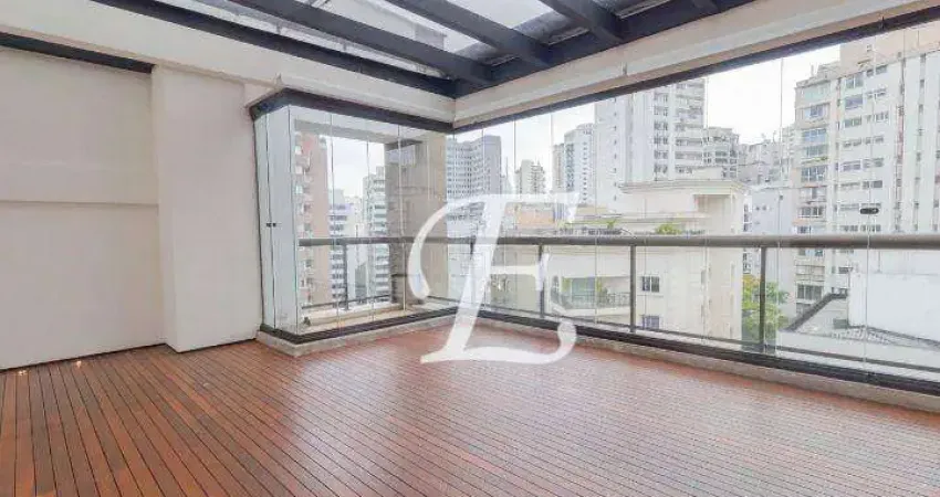 Cobertura com 2 dormitórios à venda, 270 m² por r$ 5.500.000,00 - jardim paulista - são paulo/sp