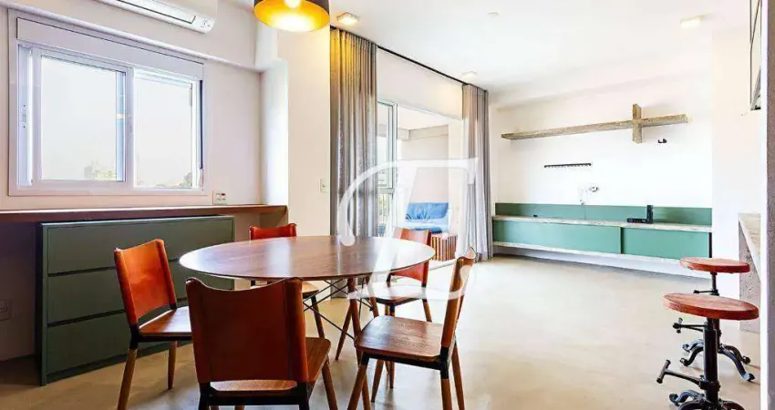 Apartamento com 1 dormitório à venda, 60 m² por R$ 1.200.000,00 - Sumarezinho - São Paulo/SP