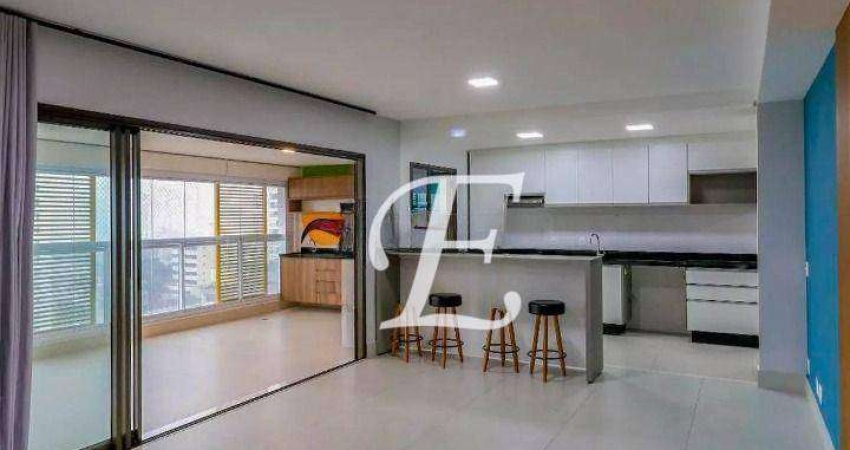 Apartamento com 4 dormitórios para alugar, 178 m² por R$ 20.015,00/mês - Brooklin - São Paulo/SP