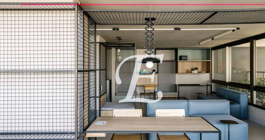Apartamento com 1 dormitório à venda, 75 m² por R$ 1.513.642,31 - Jardins - São Paulo/SP