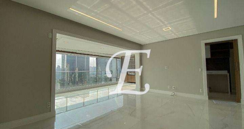 Apartamento com 3 dormitórios para alugar, 132 m² por R$ 16.655,00/mês - Brooklin - São Paulo/SP