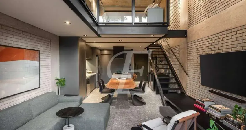Apartamento Duplex com 1 dormitório à venda, 130 m² por R$ 3.000.000,00 - Pinheiros - São Paulo/SP