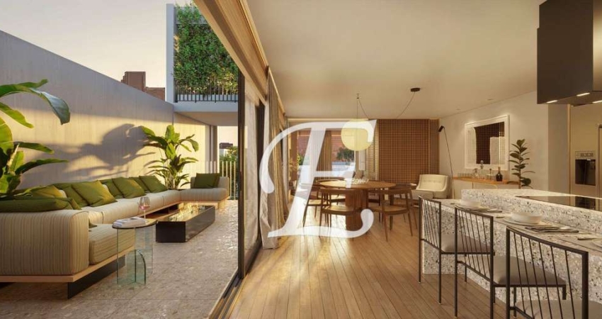 Apartamento Garden com 2 dormitórios à venda, 192 m² por R$ 3.550.000,00 - Perdizes - São Paulo/SP