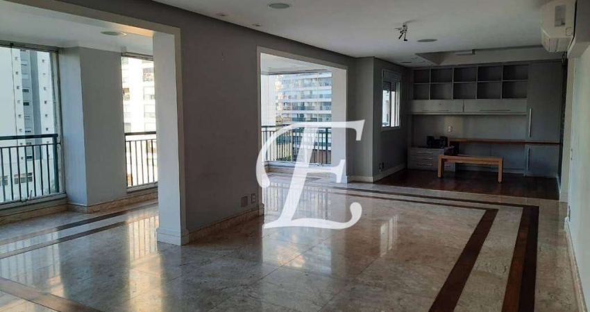 Apartamento com 3 dormitórios à venda, 168 m² por R$ 3.400.000,00 - Brooklin - São Paulo/SP