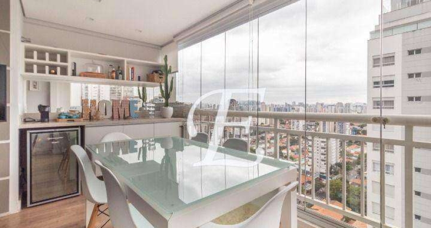 Apartamento com 2 dormitórios à venda, 74 m² por R$ 1.300.000,00 - Brooklin - São Paulo/SP
