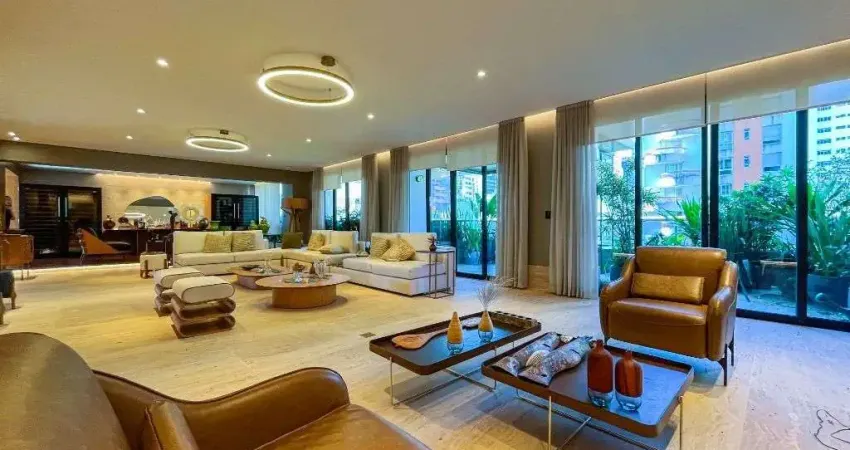 Apartamento com 4 dormitórios para alugar, 631 m² por R$ 122.000,00/mês - Jardim Paulista - São Paulo/SP