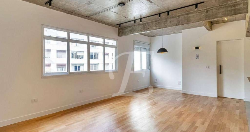 Apartamento Reformado, com 2 dormitórios (suítes) à venda, 100 m² por R$ 1.285.000 - Consolação - São Paulo/SP