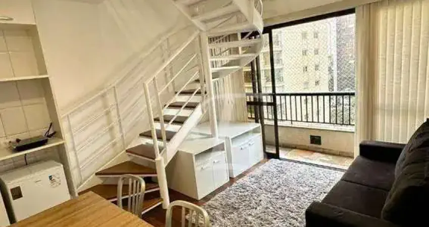 Apartamento com 1 dormitório para alugar, 45 m² por R$ 5.480,00/mês - Jardim Paulista - São Paulo/SP