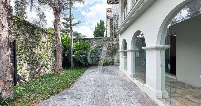 Casa com 4 quartos,3 suítes, 6 banheiros, 5 vagas, para alugar, 500 m² , jardim paulista - perto do parque do ibirapuera