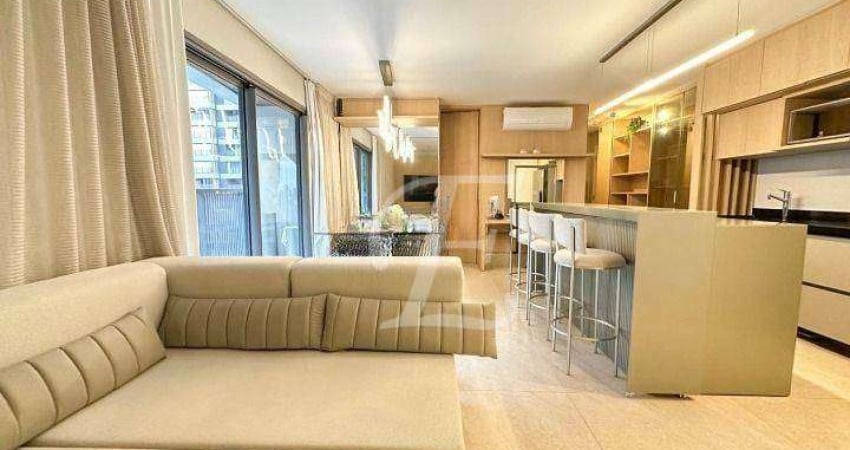 Apartamento com 1 dormitório à venda, 60 m² por R$ 1.990.000,00 - Vila Nova Conceição - São Paulo/SP