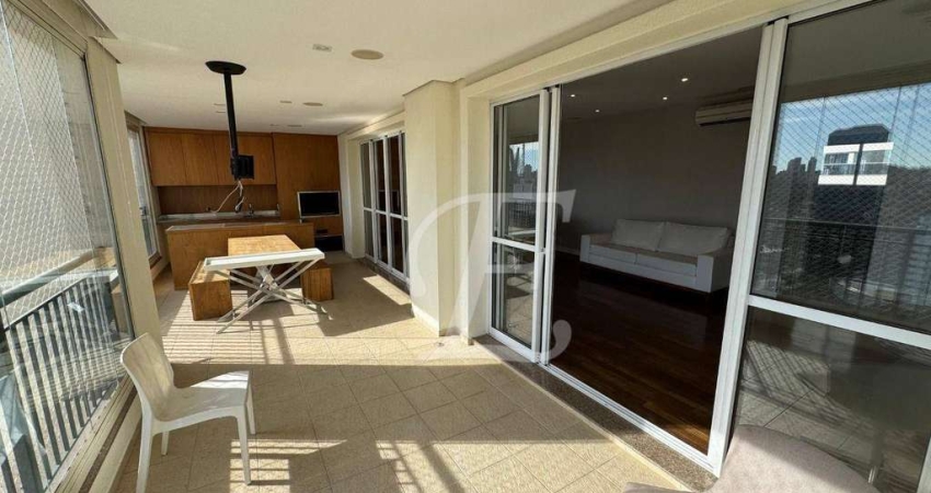 Apartamento com 3 dormitórios à venda, 179 m² por R$ 3.800.000 - Brooklin - São Paulo/SP