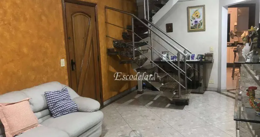 Cobertura com 3 dormitórios à venda, 190 m² por r$ 1.700.000,00 - santana - são paulo/sp