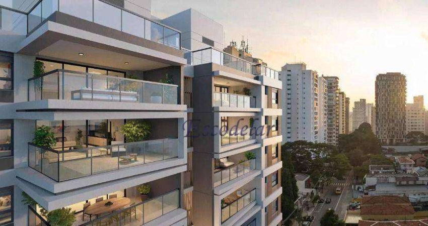 Cobertura com 4 dormitórios, 345 m², Luz natural abundante, Vista panorâmica, Amplo terraço em Moema - São Paulo/SP