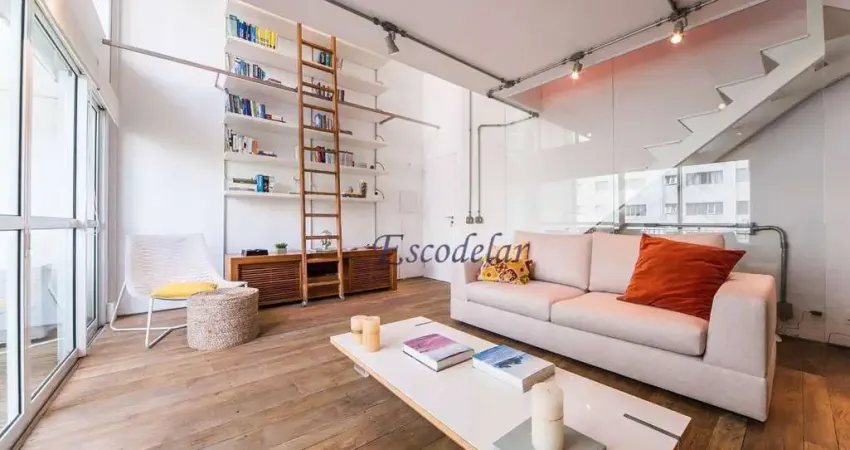 Loft com 1 suite à venda,2 vagas,74 m² . Vila Nova Conceição - São Paulo/SP