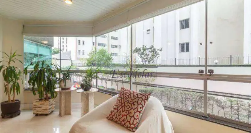 Apartamento com 3 dormitórios para alugar, 191 m² por R$ 14.227,00/mês - Campo Belo - São Paulo/SP