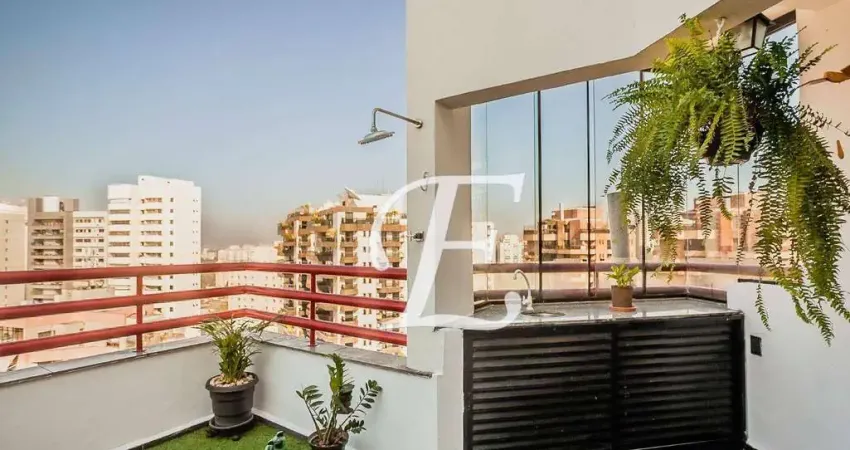 Cobertura com 2 quartos para alugar, 97 m² por r$ 6.131/mês - vila andrade - são paulo/sp