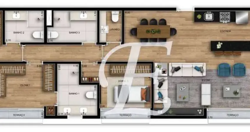 Apartamento com 3 dormitórios à venda, 127 m² por r$ 1.790.000,00 - sumarezinho - são paulo/sp