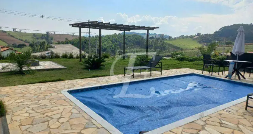 Chácara a venda, 1000m2, com linda casa em pinhalzinho., lazer completo