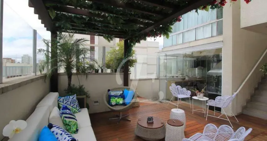 Cobertura 404m2 05 vagas 05 suítes piscina e acabamento de 1a. linha.