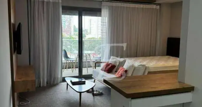 Apartamento com 1 quarto, 1 vaga para alugar, 44 m² - brooklin paulista - são paulo/sp