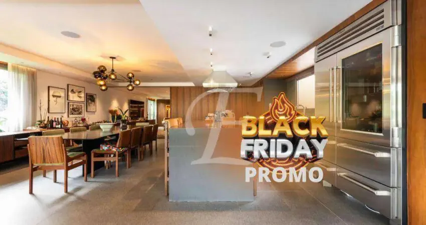 Casa com 5 dormitórios à venda, 925 m² por r$ 19.500.000,00 - alto de pinheiros - são paulo/sp