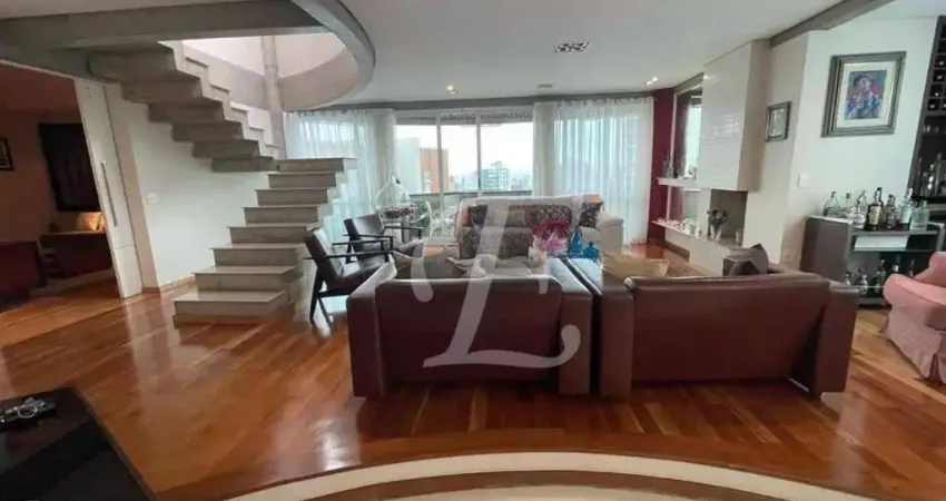 Cobertura com 5 dormitórios à venda, 414 m² por r$ 3.500.000,01 - jardim santo andré - santo andré/sp