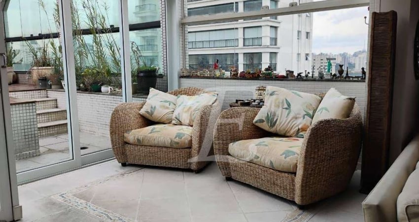 Apartamento duplex com 3 quartos à venda, 260 m² , moema - proximo metro