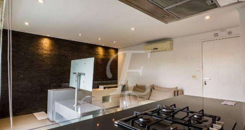 Apartamento com 1 dormitório para alugar, 70 m² por R$ 7.000,01/mês - Pinheiros - São Paulo/SP