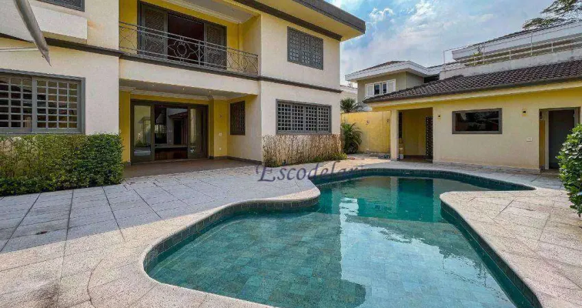 Casa com 5 dormitórios à venda, 750 m² por r$ 5.800.000,00 - alto da boa vista - são paulo/sp