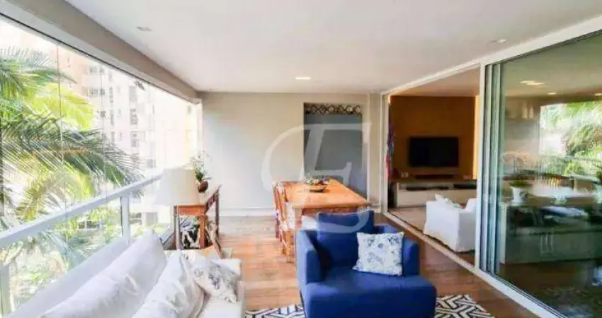 Apartamento com 4 dormitórios à venda, 180 m² por r$ 3.900.000,00 - campo belo - são paulo/sp