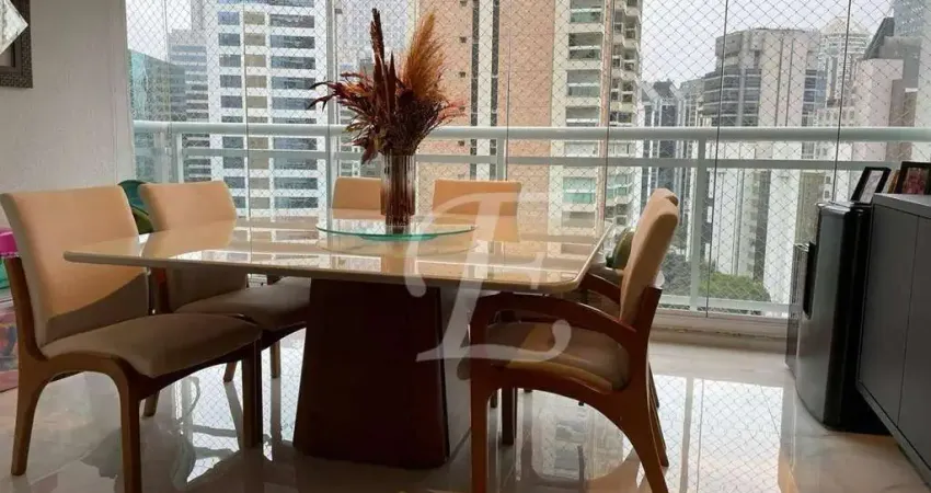 Apartamento com 2 dormitórios para alugar, 80 m² por r$ 12.430,00/mês - brooklin - são paulo/sp