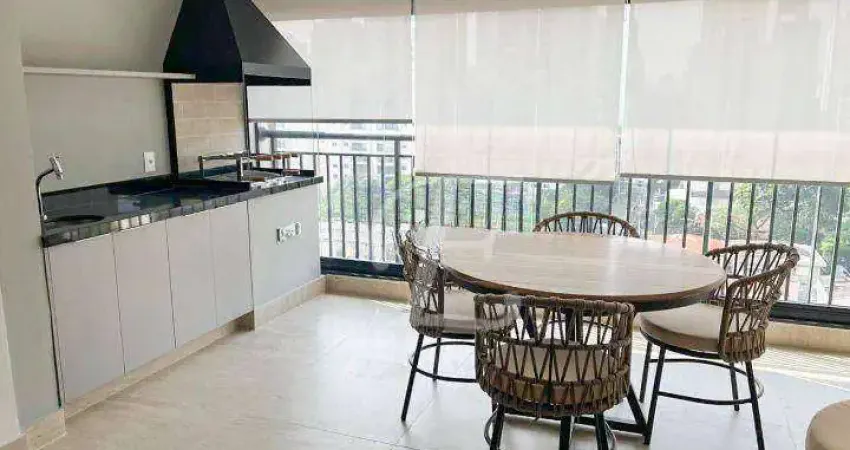 Apartamento com 3 dormitórios à venda, 130 m² por r$ 3.800.000,00 - campo belo - são paulo/sp