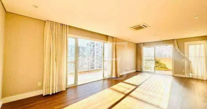 Cobertura com 4 dormitórios à venda, 251 m² por r$ 5.000.000,00 - brooklin - são paulo/sp