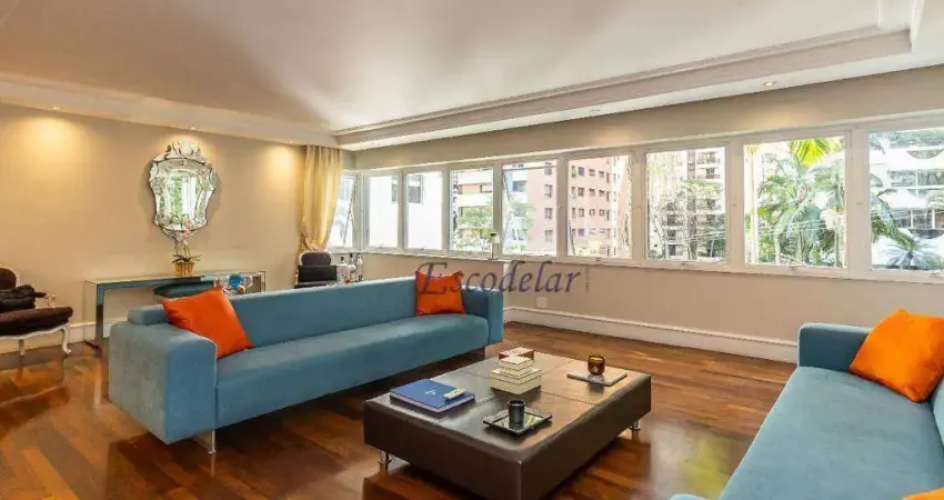 Apartamento com 4 dormitórios para alugar, 225 m² por R$ 28.570,00/mês - Jardins - São Paulo/SP